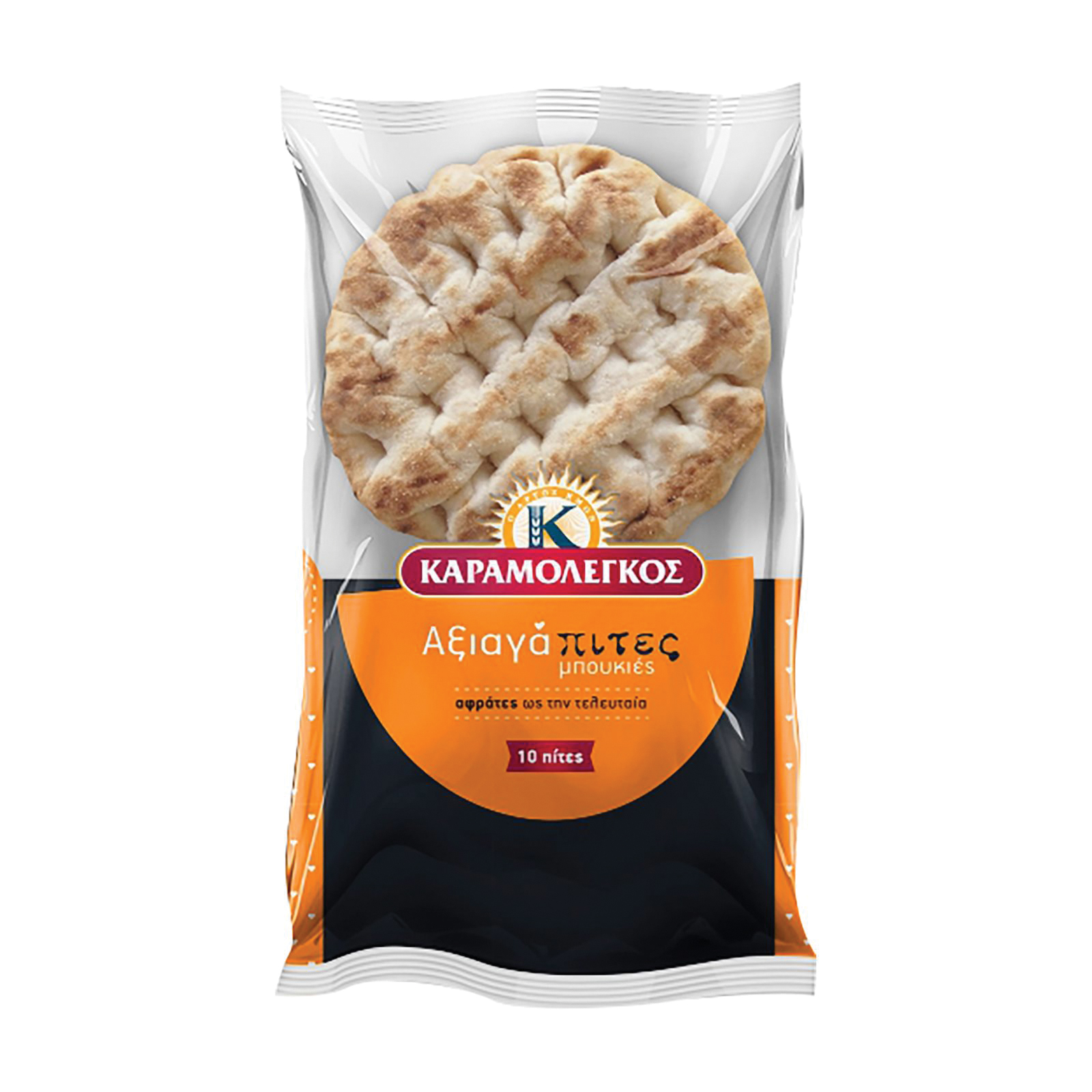 ΚΑΡΑΜΟΛΕΓΚΟΣ ΑΞΙΑΓΑΠΙΤΕΣ Πίτες μπουκιές 10τεμ 450γρ. photo