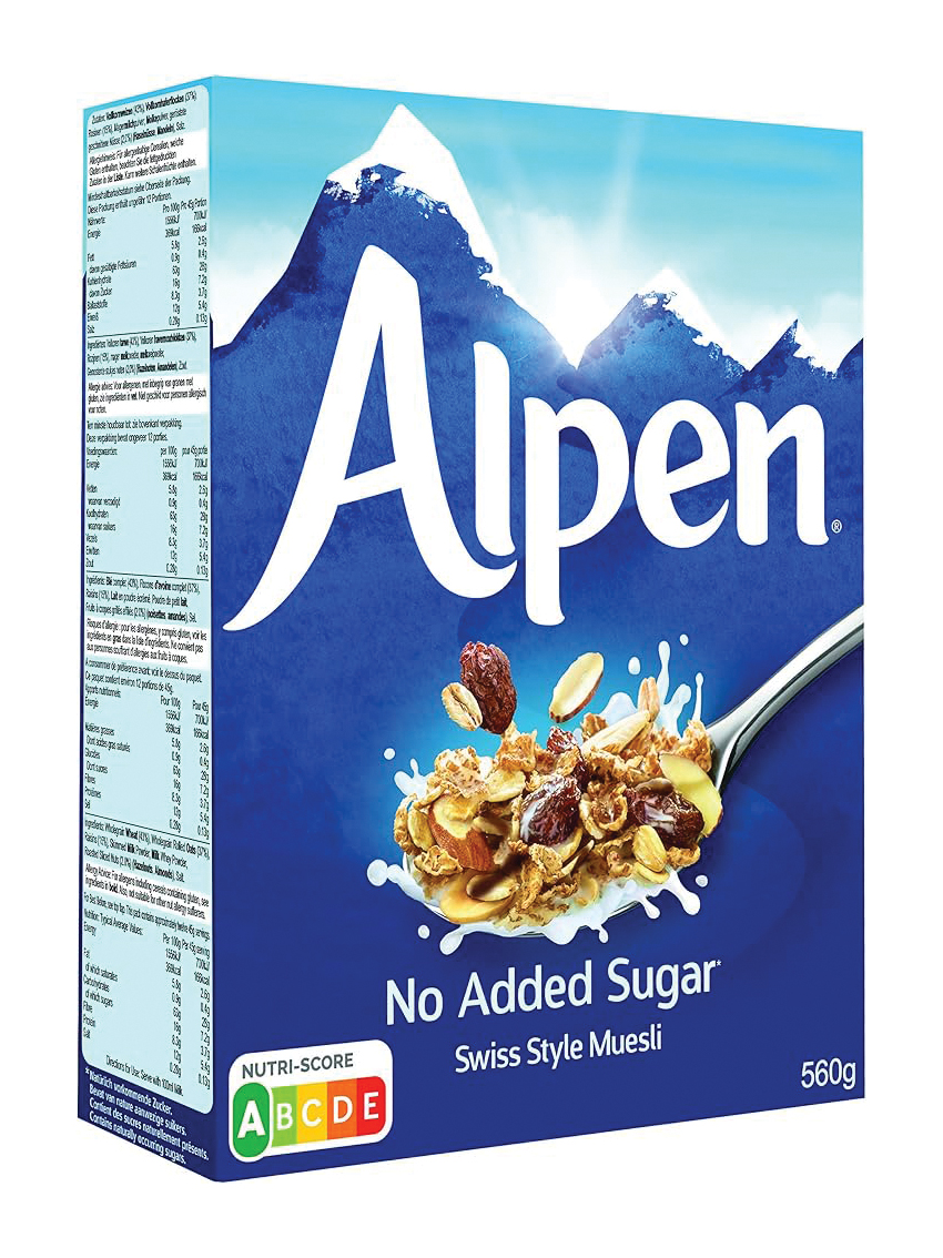 ALPEN ΜΟΥΣΛΙ ΧΩΡΙΣ ΠΡΟΣΘΗΚΗ ΖΑΧΑΡΗΣ 560ΓΡ photo