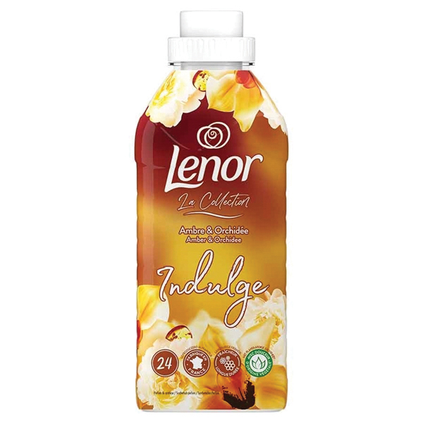 LENOR INDULGE Συμπυκνωμένο Μαλακτικό Ρούχων με ’ρωμα Gold Orchid 41μεζ. photo